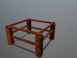 woodandropeset 3D Model