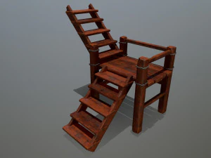 woodandropeset 3D Model