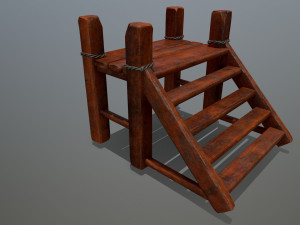 woodandropeset Modello 3D