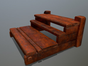 woodandropeset Modello 3D