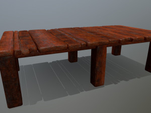 woodandropeset Modello 3D