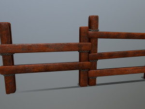 woodandropeset Modello 3D