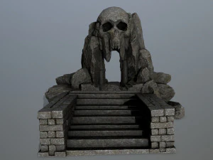 caverna do cr&acirc;nio Modelo 3D