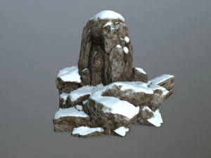 skull cave 3D Model