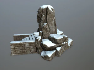 skull cave 3D Model