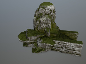 skull cave 3D Модель