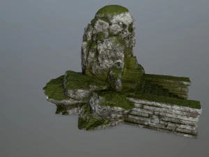 skull cave 3D Model