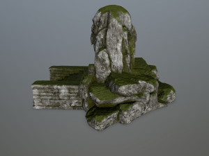 skull cave 3D Модель