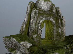 skull cave 3D Model