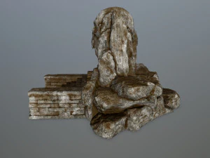 skull cave 3D Model