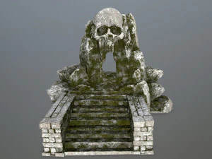 skull cave 3D Model