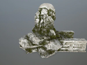 skull cave 3D Model