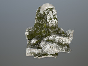skull cave Model 3D