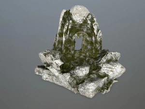 skull cave 3D Model