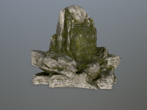 skull cave 3D Модель