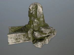 skull cave 3D Model