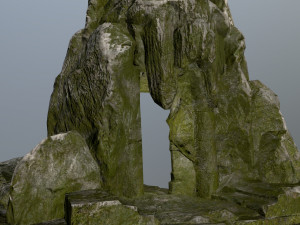 skull cave 3D Модель
