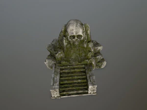 skull cave 3D Model