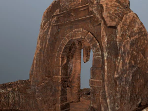 skull cave 3D Model