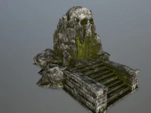 skull cave 3D Model