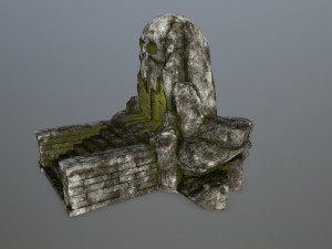 skull cave 3D मॉडल