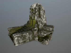 skull cave 3D Model