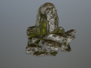 skull cave 3D Модель