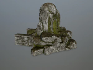 skull cave 3D Model