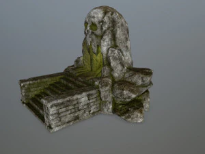 skull cave 3D Model