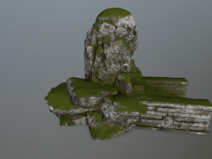 skull cave 3D Model