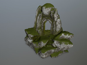 skull cave 3D Model