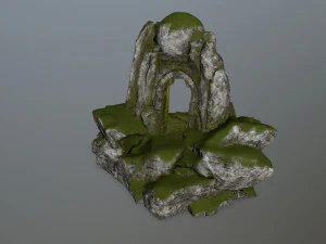 skull cave 3D Model