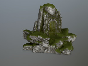 skull cave 3D Model