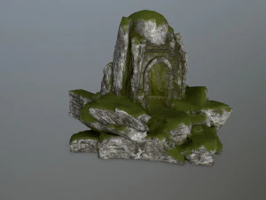 skull cave 3D Model
