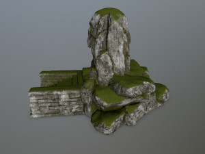 skull cave 3D Model