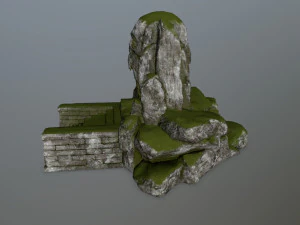 skull cave 3D Model