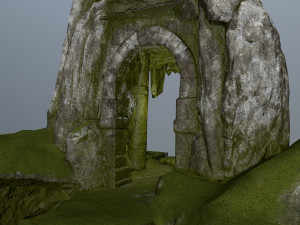 skull cave 3D Model