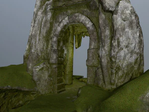 skull cave 3D Model