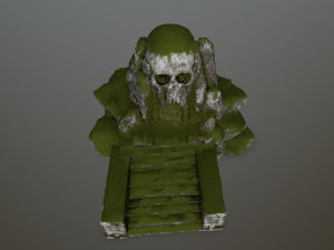 skull cave 3D Model