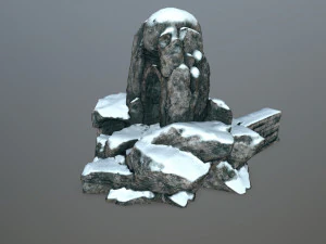 skull cave 3D Model