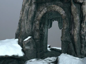 skull cave 3D Model