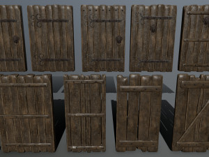 door set 3D Model