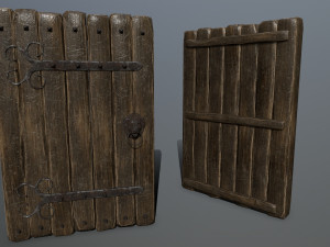 door set 3D 模型