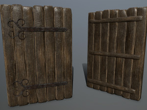 door set 3D 模型