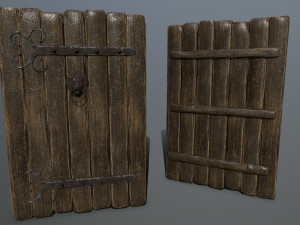 door set 3D 模型