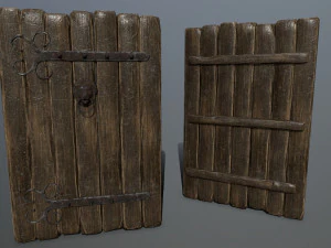 door set 3D Model