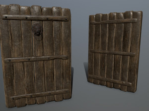 door set 3D 模型