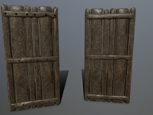 door set 3D 模型