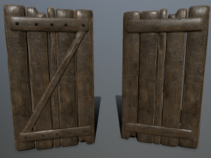 door set 3D 模型