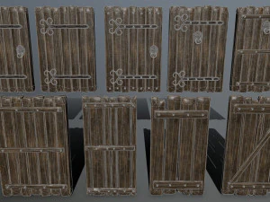 door set 3D Model